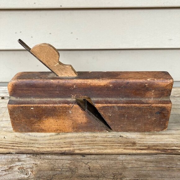 Vintage Wood Hand Plane Woodworking Tool Shop 9" - Picture 1 of 6